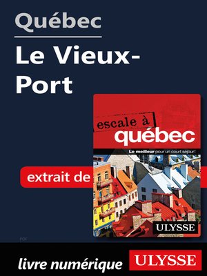cover image of Québec--Le Vieux-Port